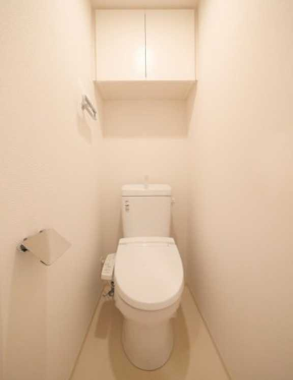 PREMIUM CUBE G 三軒茶屋　ペット飼育可　ネット無料　分譲賃貸のトイレ