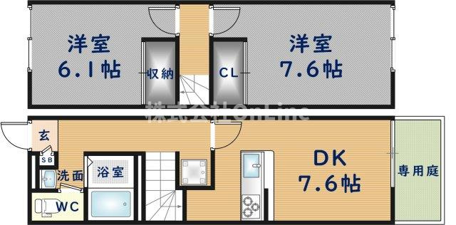 【間取り】 | レオパレスヴィヴァーチェ青山