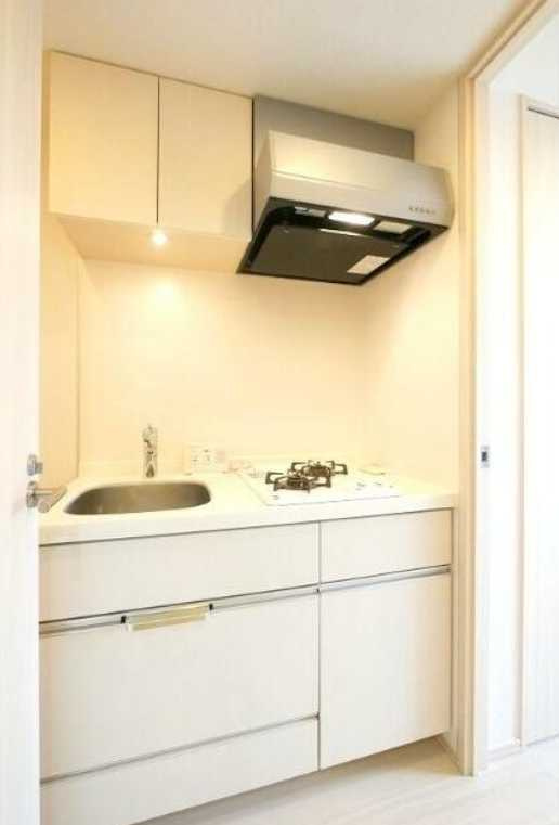 PREMIUM CUBE G 駒沢大学　駅近　ネット無料　ペット相談可のキッチン