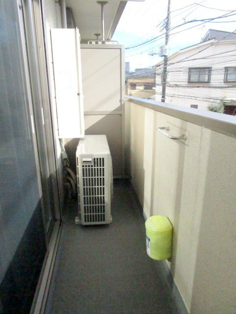 ボヌール経堂のバルコニー