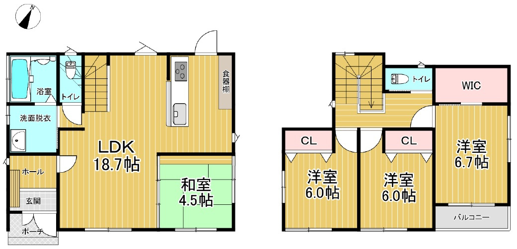 中古戸建　長野市大字安茂里の外観