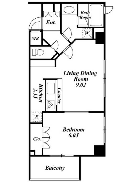 スペーシア三軒茶屋弐番館　駅近　ペット相談可　礼金０の間取り