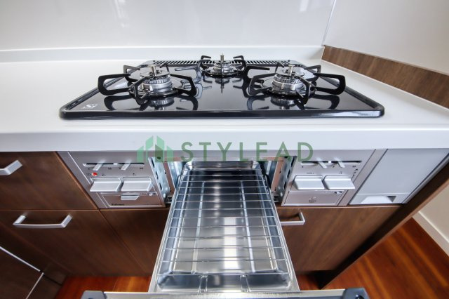 【キッチン】 | 魚焼きグリル付きガスコンロ