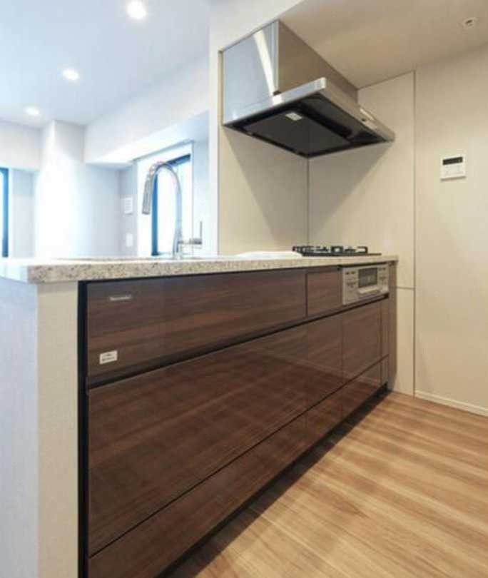 ルフォンプログレ渋谷ヒルトップ　ペット相談　ネット無料　高層階のキッチン