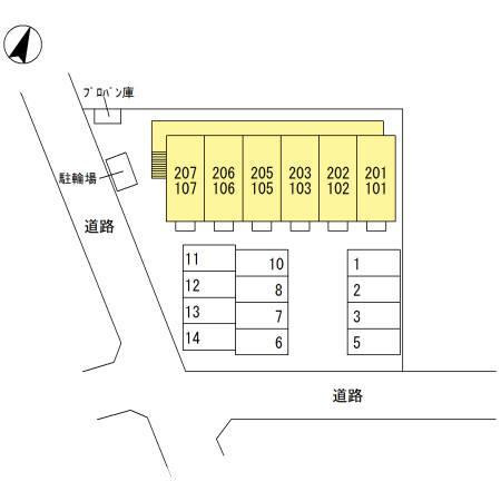 シェルピースの区画図|他社様掲載物件もまとめてご紹介、ご案内可能です(^^)/