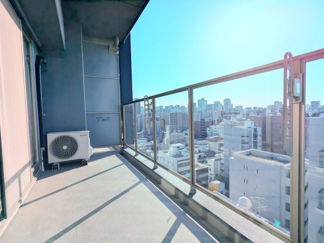シティハウス新御徒町ステーションコートのバルコニー|～広々バルコニー写真～