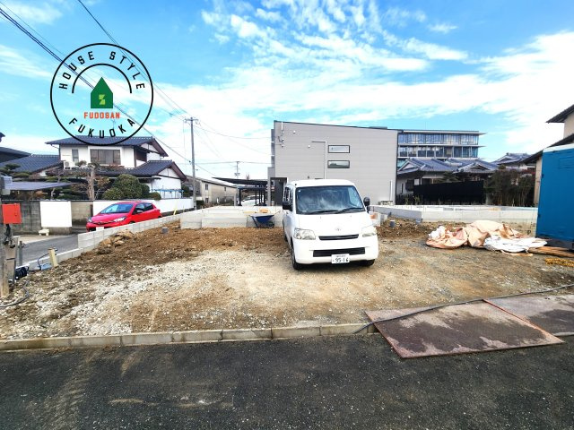 糟屋郡篠栗町田中3丁目第3-2棟（1号棟）の外観|デザイン性のある外観です。