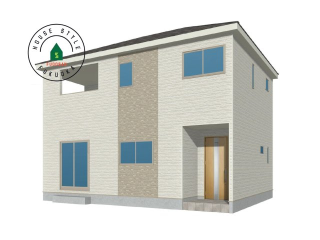 糟屋郡篠栗町田中3丁目第3-2棟（1号棟）の完成予想図|こちらの物件が少しでも気になるようでしたら、お気軽にお問合せください。人生でいちばん大きなお買い物ですので、ゆっくりご見学ください。ネット上の画像と実際の見学では、リアル感がまるで違います。