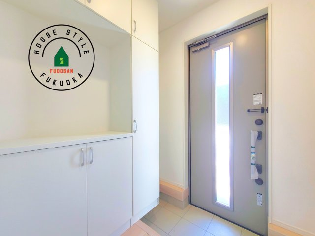 福岡市南区野多目6丁目第5-1棟（1号棟）の内観：施工例|二重ロックでしっかり防犯対策ができます。