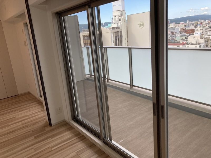 エステムコート和歌山Cityステーションフロントのバルコニー