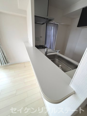 ライオンズマンション古淵第２　５階部分のキッチン