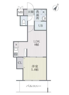 【間取り】 | ジェイド博多 | 使いやすい間取りです。