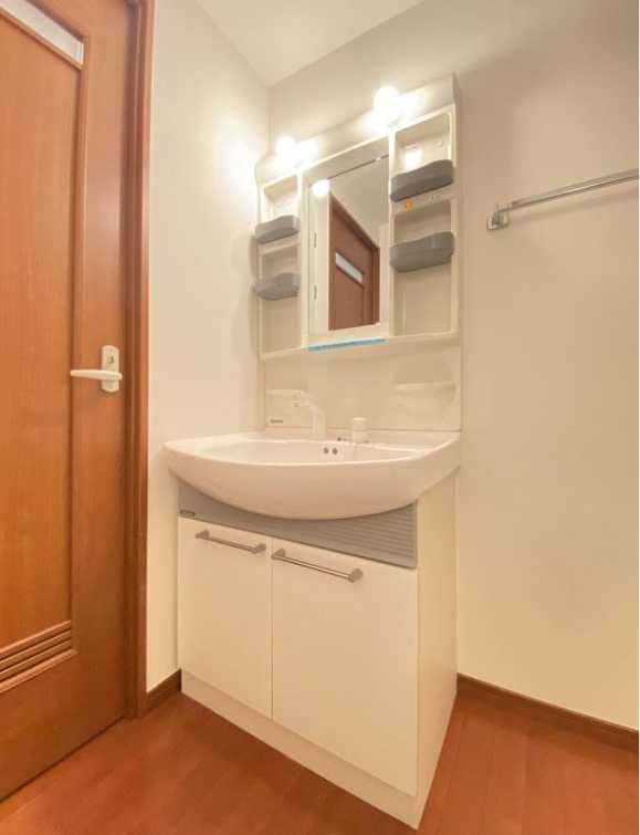 ソリッド大橋　駅近　角部屋　オートロックの洗面所