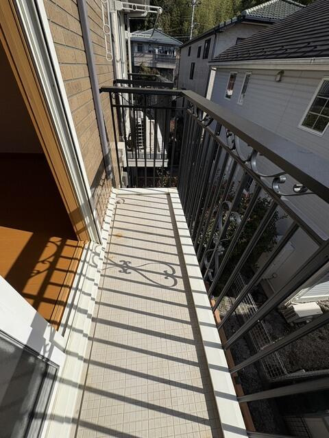町田市真光寺２丁目のテラスのバルコニー