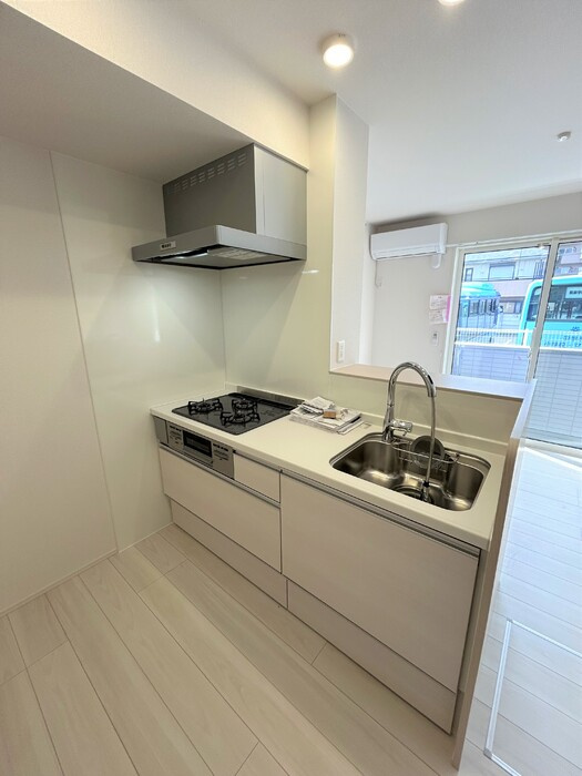 調布市国領町５丁目のアパートのキッチン