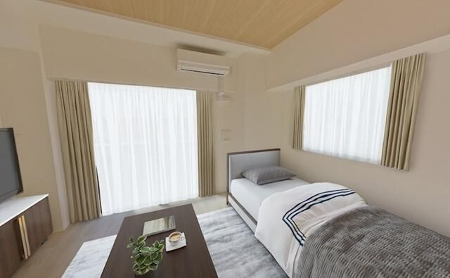 レジディア神田東の居間・リビング