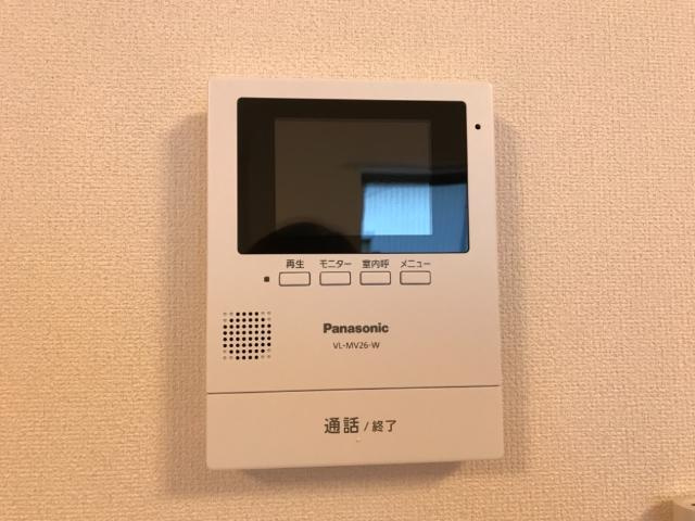 ブルーマリンＫの内装|モニター付きインターホン