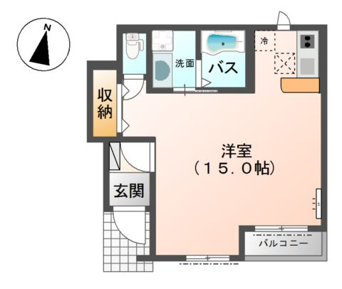 ブルーマリンＫの間取り