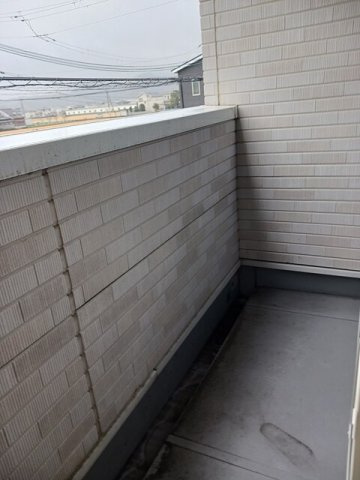 セレーノⅠのバルコニー|落ち着いた時間を過ごせるバルコニーです