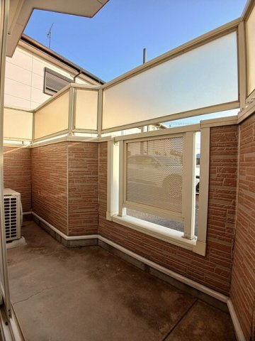 フェルマータⅡ　ＦＥＲＭＡＴＡのバルコニー|バルコニー付きです