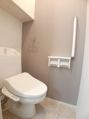 マ・メゾンⅠのトイレ|落ち着いたトイレです