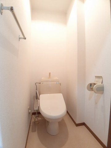 メゾン紀伊Ⅱのトイレ|トイレもきれいです