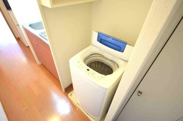 レオパレスリバートップの設備|洗濯機