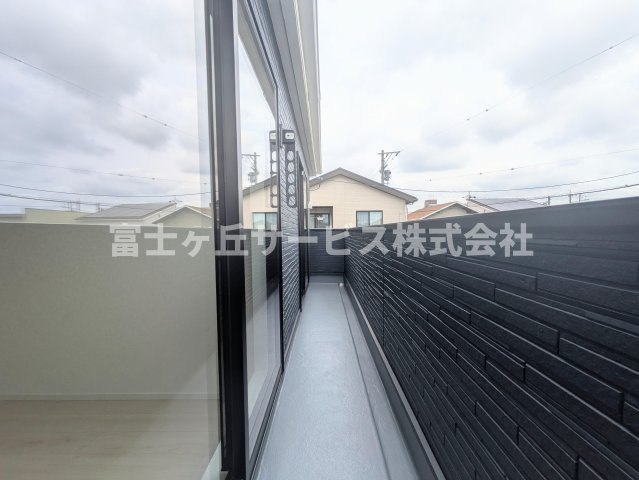 【バルコニー】 | 浜松市中央区和田町 新築一戸建て 1号棟 | バルコニーです