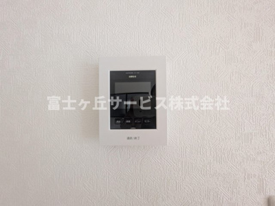 【セキュリティ】 | 浜松市中央区和田町 新築一戸建て 1号棟 | TV付インターホンです