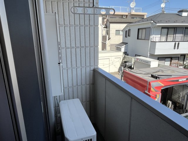 アムサクラパルクのバルコニー