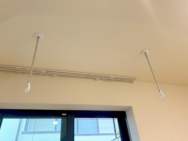 ヴィラサギノミヤの設備|★便利な室内物干しフック★