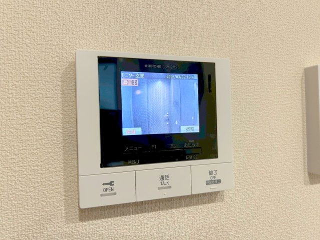 ヴィラサギノミヤのセキュリティ|★モニター付きインターホン★