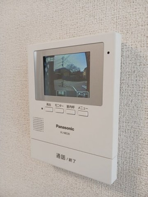 【セキュリティ】 | サンヒルズＡ | モニター付きインターホンです