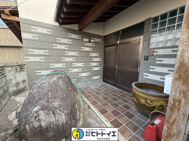 中古住宅～八女郡広川町久泉～のエントランス
