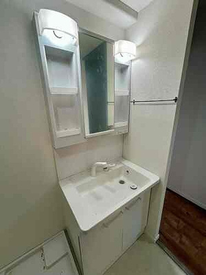 【洗面所】 | マンハイム第２西大島 | 独立洗面台