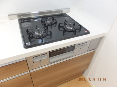 ３口ビルトインコンロ