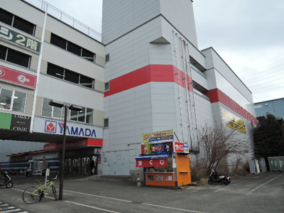 ヤマダデンキ テックランド厚木店まで１１００ｍ