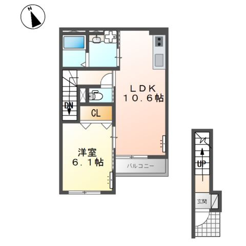 赤坂コートの間取り