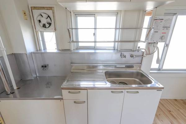 ビレッジハウス磐城3号棟のキッチン|ビレッジハウスの同一物件・同一タイプの間取りの写真です