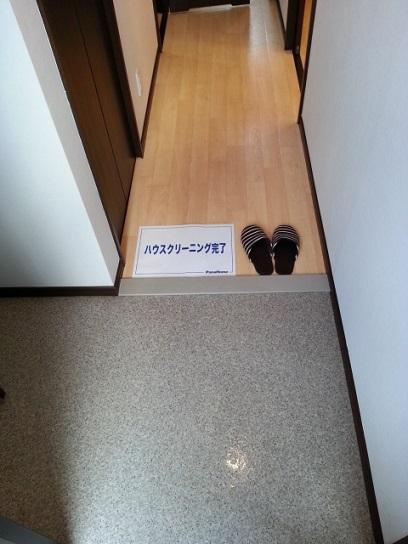 コスモハイツの玄関