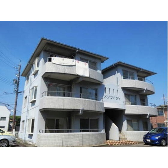 岐阜市本荘のアパートの外観