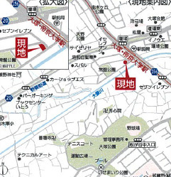 祝　成約済み　八王子市　大塚　新築戸建て　２１期の地図|～仲介手数料無料☆八王子ひなた不動産～八王子市大塚　新築戸建て