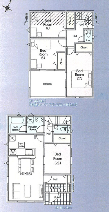 『八王子市新築戸建て』八王子市大塚1473-6【仲介手数料無料】　２１期