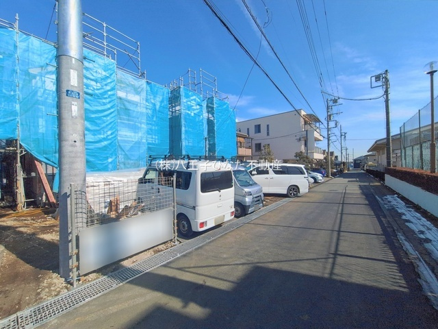祝：成約済み　八王子市　台町　新築戸建て　７期の前面道路含む現地写真|～仲介手数料無料☆八王子ひなた不動産～八王子市台町　新築戸建て