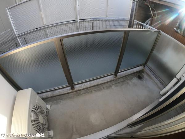 【バルコニー】 | サザンステージ越谷 | 写真は別のお部屋のものです。