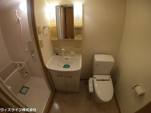 【洗面所】 | サザンステージ越谷 | 写真は同タイプの別のお部屋のものです。