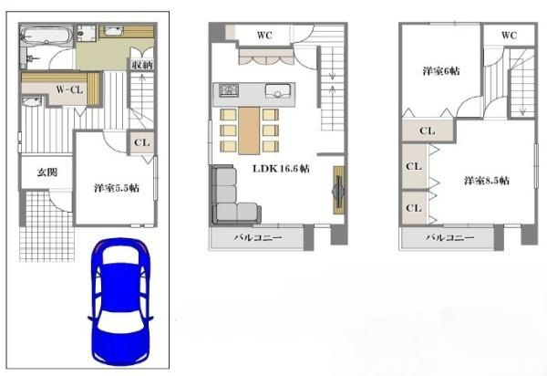 【間取り】