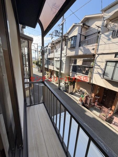 大正区鶴町1丁目中古戸建のバルコニー