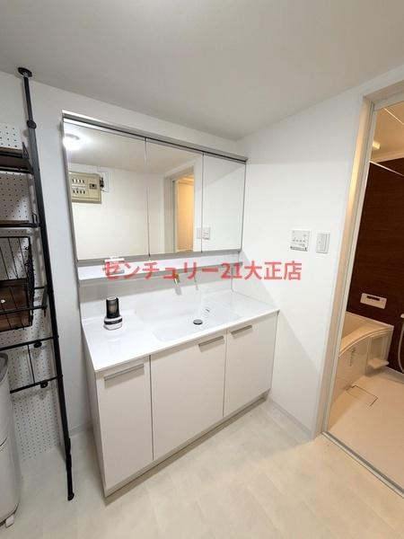 大正区鶴町1丁目中古戸建の洗面所