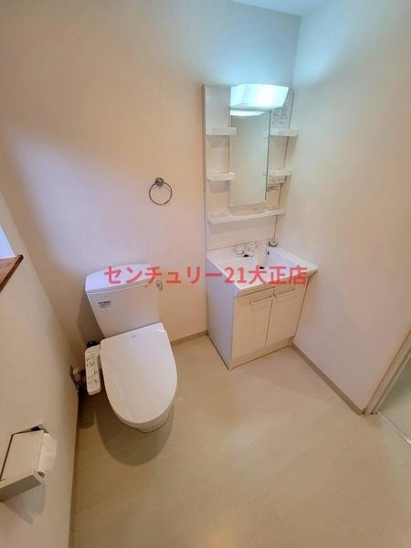 南恩加島3丁目貸家の洗面所